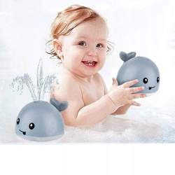 WIELORYB FONTANNA ŚWIECĄCA DO KĄPIELI WANNY WODY