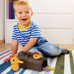 DZIĘCIOŁ I ROBACZKI GRA ZRĘCZNOŚCIOWA MAGNETYCZNA DLA DZIECI CAŁEJ RODZINY