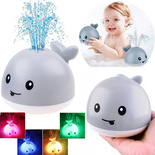 WIELORYB FONTANNA ŚWIECĄCA DO KĄPIELI WANNY WODY