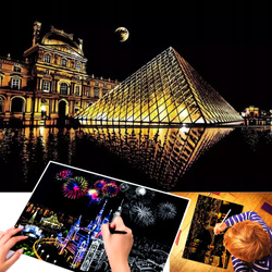 Magiczna Zdrapka Obraz ZDRAPYWANK Malowanie ZESTAW