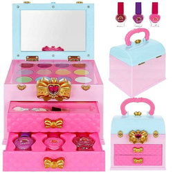 KUFEREK KOSMETYKÓW DLA DZIECI DO MAKIJAŻU KOSMETYKI PREZENT DZIEWCZYNKI XXL