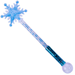 ŚWIECĄCA MAGICZNA RÓŻDŻKA LODOWEJ KSIĘŻNICZKI 55cm