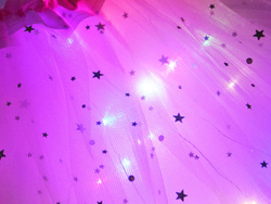 Jasno rózowyświecący Kostium dla Małej wróżki Motyl bal ZA4805 JR