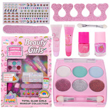 ZESTAW DO MALOWANIA MAKIJAŻU PAZNOKCI KOSMETYKI