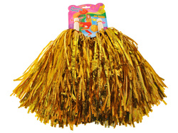 Pompony dla cheerleaderek czirliderki 2szt. kolor różowy