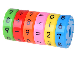 Magnetyczna Kostka Matematyczna Walec Obrotowy Do Nauka Liczenia Dla Dzieci