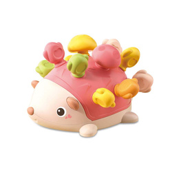 SORTER EDUKACYJNY JEŻ MONTESSORI UKŁADANKA JEŻYK KOLOROWY GRA ZRĘCZNOŚCIOWA