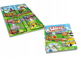 MATA KSIĄŻKA DO RYSOWANIA I MALOWANIA WODĄ POJAZDY AUTO POCIĄG SAMOLOT