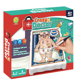 OPERACJA Szalony Lekarz Gra elektroniczna DOKTOR zabawa w LEKARZA ZABAWKA