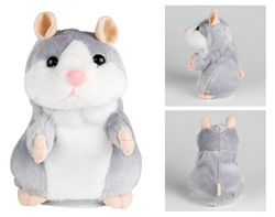 Gadający Chomik PEPLA Powtarzający słowa gaduła pluszak maskotka zabawka