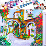 Malowanie po numerach Obraz olejny krosno dzieci