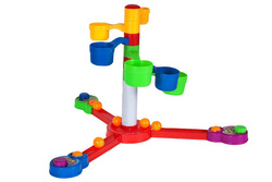 Gra Skaczące Kulki Kolorowe Zręcznościowa Rodzinna