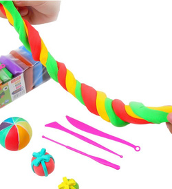 PIANKOLINA PLASTELINA SENSO POLIMEROWA PIANKA MASA PLASTYCZNA Zestaw 36szt