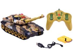 CZOŁG RC ZDALNIE STEROWANY NA PILOTA BITWA CZOŁGÓW 2,4 GHZ RC0036MO ZABAWKA