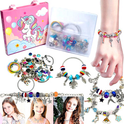 ZESTAW DO TWORZENIA BRANSOLETEK BIŻUTERII KORALIKI