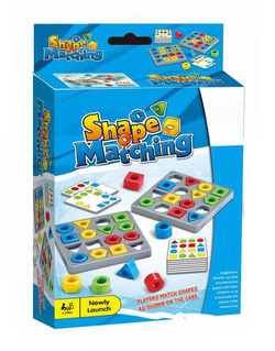 Gra dopasuj kształty figury Układanka dla dzieci nauka kształtów i kolorów