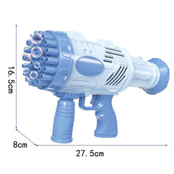 Pistolet do Robienia Baniek NA BAŃKI MYDLANE AUTOMAT MASZYNA Baterie + PŁYN