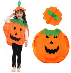 Strój Przebranie Na HALLOWEEN Karnawał Kostium Dla Dzieci DYNIA Zestaw