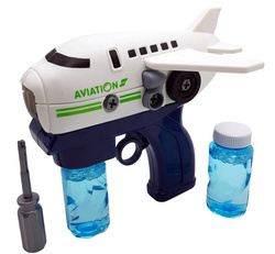 PISTOLET NA BAŃKI MASZYNA SAMOLOT APARAT DO ROBIENIA BANIEK + PŁYN