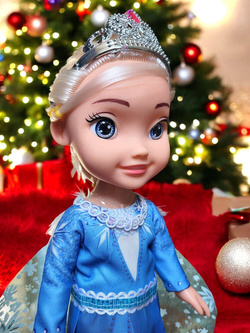 BAJKOWA LALKA KSIĘŻNICZKA Z DŹWIĘKIEM NA PREZENT ZABAWKA DLA DZIEWCZYNKI