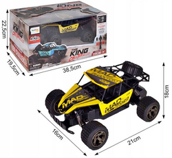 SAMOCHÓD ZDALNIE STEROWANY WYŚCIGOWY AUTO HUMMER MAD 15km/h DLA DZIECI