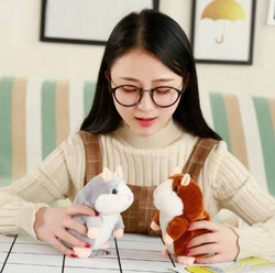 Gadający Chomik PEPLA Powtarzający słowa gaduła pluszak maskotka zabawka