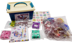 KLOCKI MAGNETYCZNE w PUDEŁKU TOR KULKOWY kulki