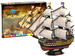 Puzzle 3D statek HMS VICTORY okręt morski ZA1785