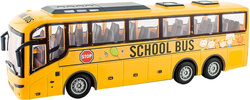 AUTOBUS SZKOLNY ZDALNIE STEROWANY NA PILOT ŚWIATŁA LED AUTO BUS DLA DZIECI