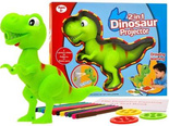 Dinozaur T-rex Rzutnik projektor + pisaki TA0048