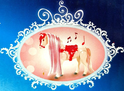 Duży CHODZĄCY KOŃ KONIK KUCYK dla LALKI LALEK DŹW.