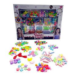 Zestaw koralików do robienia biżuterii KORALIKI XL