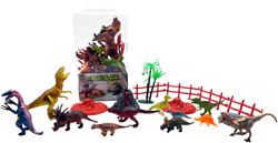 DINOZAURY FIGURKI JURASSIC Zestaw Dinozaurów