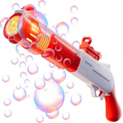 SHOTGUN KARABIN DO BANIEK AUTOMAT NA BAŃKI MYDLANE PISTOLET LED NA BATERIE