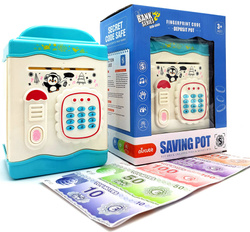 SEJF BANKOMAT SKARBONKA ELEKTRONICZNA NA PIENIĄDZE DO BANKNOTÓW Z PIN