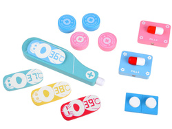 Duzy zestaw MAŁEGO LEKARZA drewniany mały lekarz doktor ZA4146