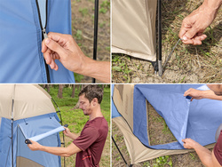 PRZEBIERALNIA BESTWAY 68002 WC NAMIOT TOALETA PRYSZNIC TURYSTYCZNA ROK 2025