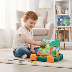 MAGNETYCZNA TABLICA DO MALOWANIA RYSOWANIA Z UKŁADANKA ZABAWKA ZWIERZĘTA