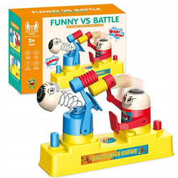 GRA DLA DWOJGA ZBIJAK MŁOCIARZE BITWA POJEDYNEK DLA DZIECI 3-6 BEZ BATERII