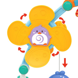 PAŁĄK ŁUK Z ZABAWKAMI GRZECHOTKAMI DO ŁÓŻECZKA WÓZKA ZABAWKI DLA NIEMOWLĄT
