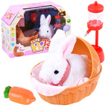 Interaktywny Królik w koszyczku + akcesoria ZA3551