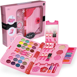 KUFEREK ZESTAW BOOK DO MAKIJAŻU I PAZNOKCI NA PREZENT KOSMETYKI DLA DZIECKA