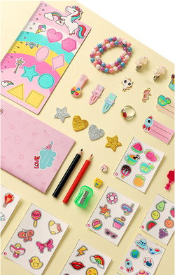 Magiczny Sekretny Pamiętnik NOTES na Kluczyk ze schowkami Zestaw dla dzieci