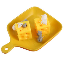 MYSZKI W SERZE CHOWĄJACE SIE MYSZKA GNIOTEK SER 2 figurki ANTYSTRESOWY