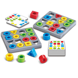 Gra dopasuj kształty figury Układanka dla dzieci nauka kształtów i kolorów