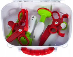 MAŁY LEKARZ DOKTOR ZESTAW LEKARSKI W TOREBCE DLA DZIECI DO ZABAWY