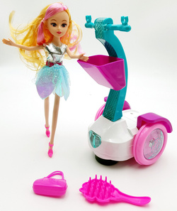 LALKA NA JEŻDZĄCEJ HULAJNODZE ELEKTRYCZNEJ muzyka