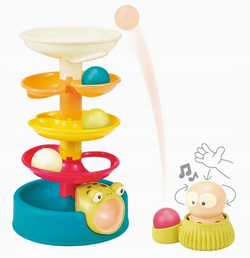 FONTANNA PIŁEK WIEŻA Z PIŁECZKAMI TOR DLA PIŁECZEK KULEK WYRZUTNIA + KULKI