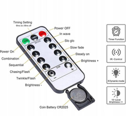 KURTYNA ŚWIETLNA LED lampki girlanda WISZĄCE sople do okna USB + PILOT