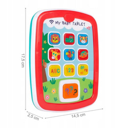 TABLET DLA MALUCHA WESOŁY KOLOROWY INTERAKTYWNY